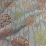 Chipper Alabaster Botanical Beige Crypton Upholstery Fabric