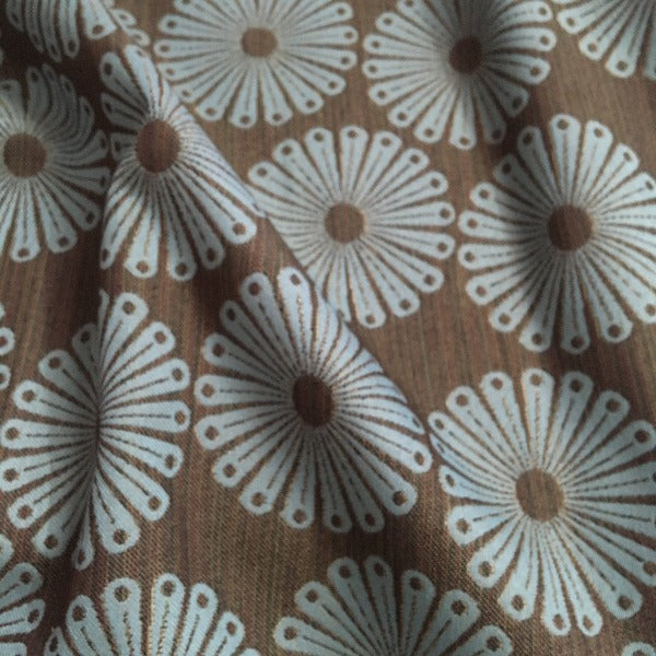 CF Stinson Sunburst Dusk Brown Upholstery Fabric