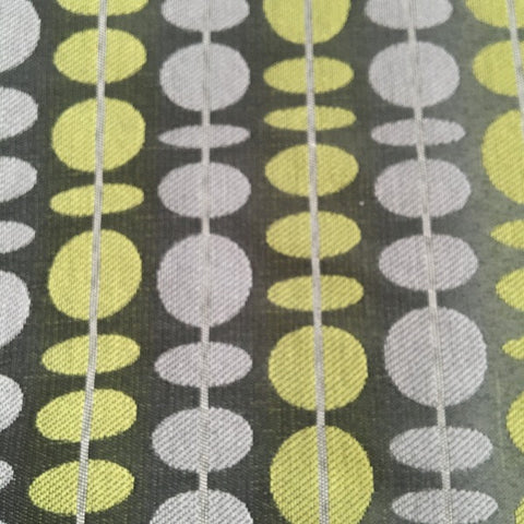 CF Stinson Retrograde Electric Gray Upholstery Fabric