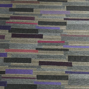 Designtex Jaunt Blackberry Dashes Gray Upholstery Fabric