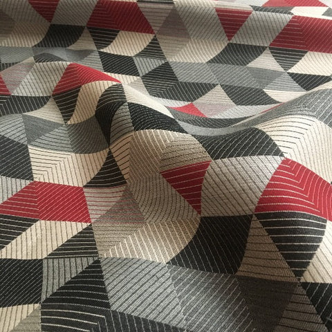 Carnegie Tilt Color 14 Sunbrella Red Upholstery Fabric