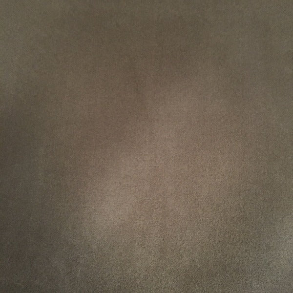 Vista Mocha Faux Suede Brown Upholstery Fabric