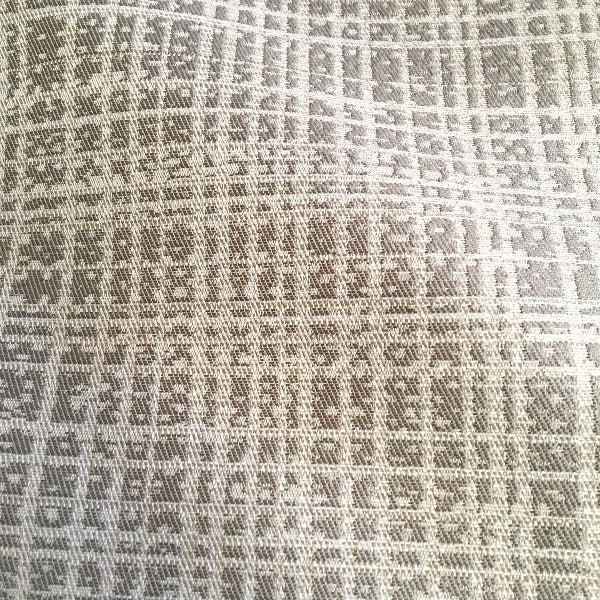 Richloom Boxford Silver Upholstery Fabric
