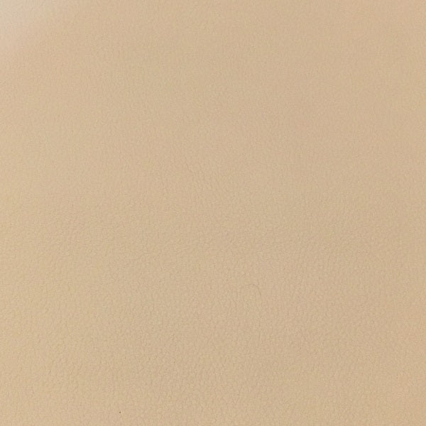Richloom Fabrics Persuasion Bisque Soft Solid Beige Faux Leather Upholstery Vinyl