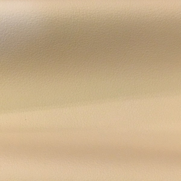 Richloom Fabrics Persuasion Bisque Soft Solid Beige Faux Leather Upholstery Vinyl