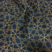 Arc-Com Navigator Baltic Modern Spirograph Blue Upholstery Fabric