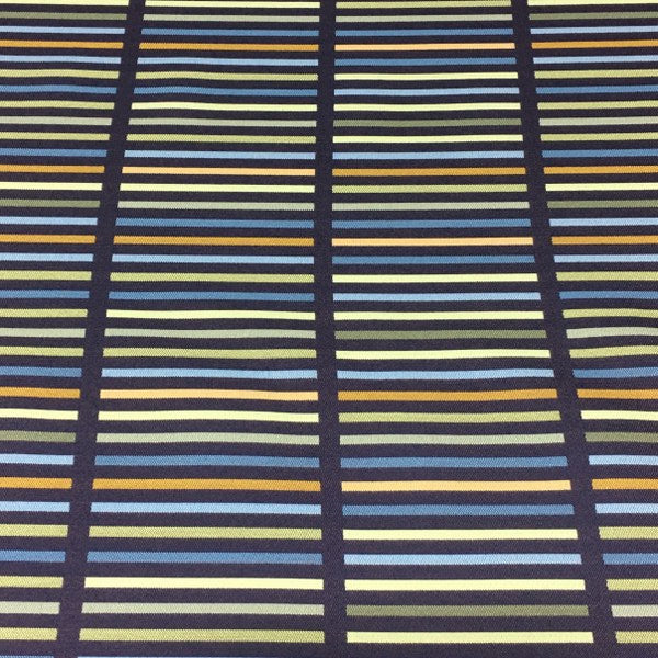 Maharam Brim Ripple Stripe Multi Colored Upholstery Fabric