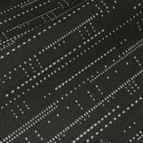 Designtex Pinpoint Slate Dotted Stripe Gray Upholstery Fabric