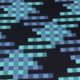 Maharam Link Lagoon Geometric Blue Upholstery Fabric