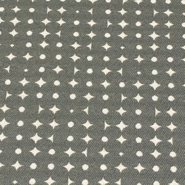 Remnant of Momentum Decode Alloy Grey Upholstery Fabric