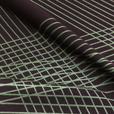 Momentum Crossing Colors Aubergine Large Scale Stripe Purple Upholstery Fabric