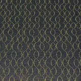 Momentum Ascend Dusk Wavy Lined Blue Upholstery Fabric