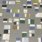 Momentum Pierre Flagstone Small Scale Geometric Gray Upholstery Fabric