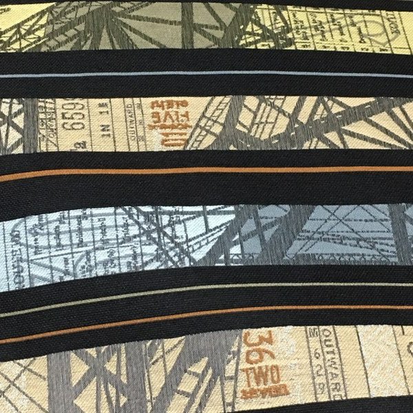 Arc-Com Metro Mineral Stripe Upholstery Fabric