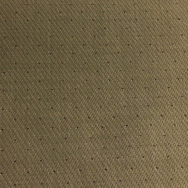 Lantel Red Dot Pattern Tan Wool Blend Upholstery Fabric