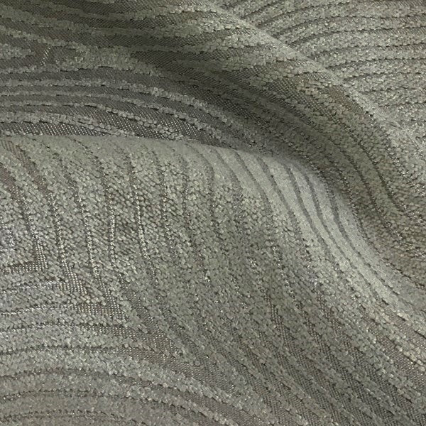 Swavelle Mill Creek  Raised Chenille Pattern Glamour Smoke Upholstery Fabric