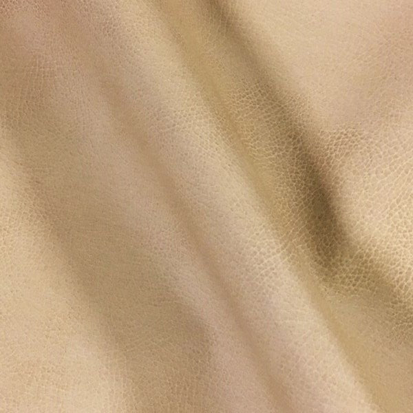 Richloom Tiona Sandstone Faux Leather Tan Upholstery Vinyl