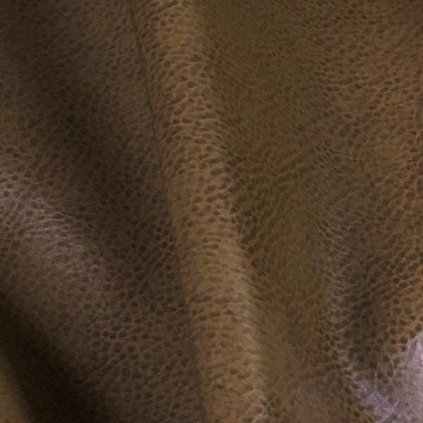  Swavelle mill creek Putnam Prairie Solid Brown Faux Leather Upholstery Vinyl