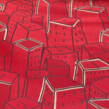Momentum Places Spaces Faces Zinnia Red Upholstery Fabric