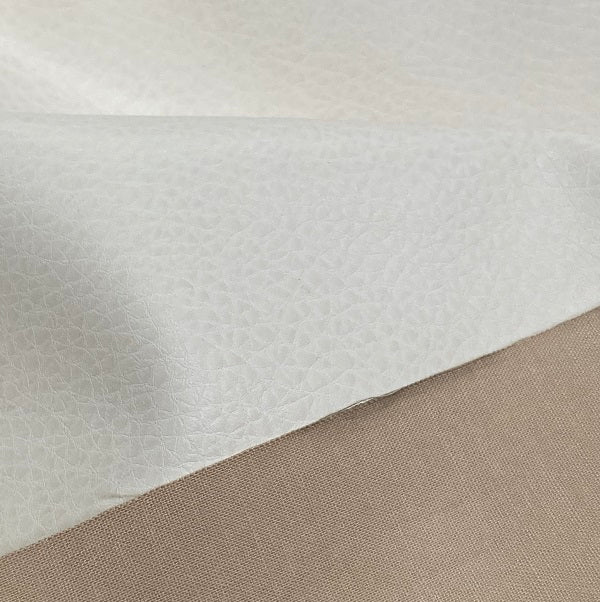 Ultraleather Strada Enamel White Faux Leather Upholstery Vinyl