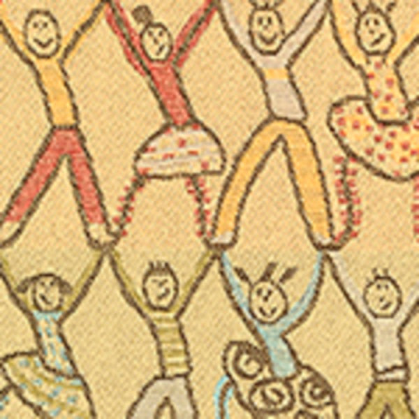 Architex Upholstery Fabric Remnant Jump For Joy Summer