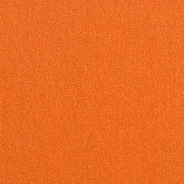 Knoll Felt Tangerine Orange Upholstery Fabric