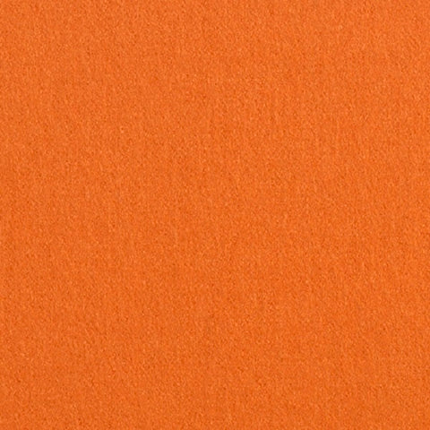 Knoll Felt Tangerine Orange Upholstery Fabric
