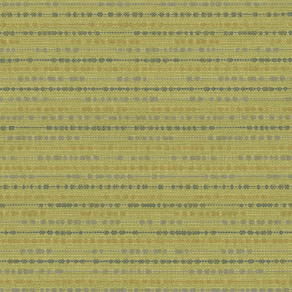 Knoll Bocce Spring Textured Stripe Green Upholstery Fabric