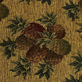 Burch Fabrics Pineapple Top Gold Chenille Upholstery Fabric