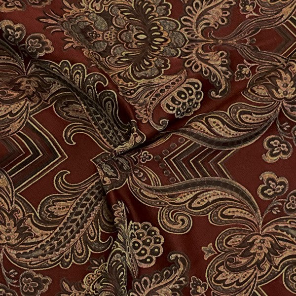 Burch Fabric Hatch Scarlet Upholstery Fabric