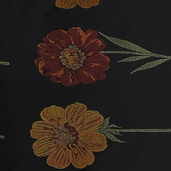 Burch Fabric Rosalind Black Upholstery Fabric