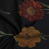 Burch Fabric Rosalind Black Upholstery Fabric
