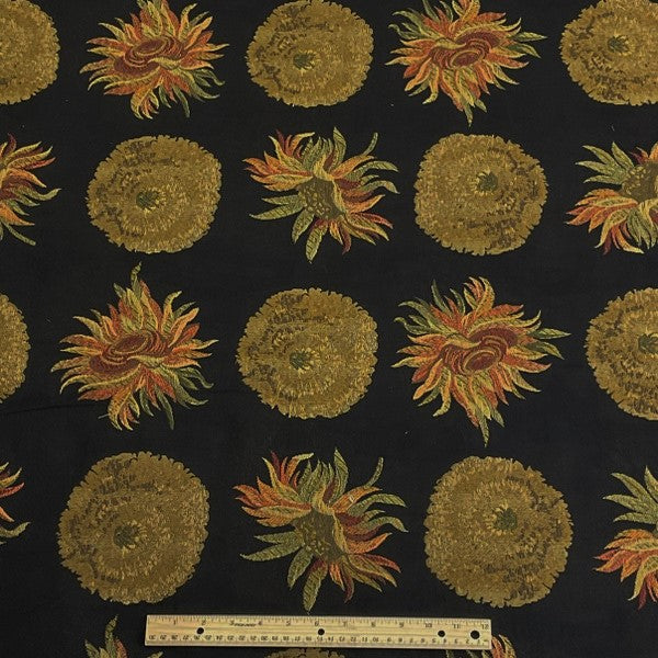 Burch Fabric Nina Black Upholstery Fabric