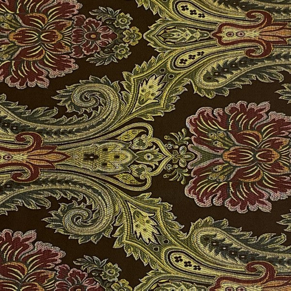Burch Fabric Aretha Chocolate Upholstery Fabric
