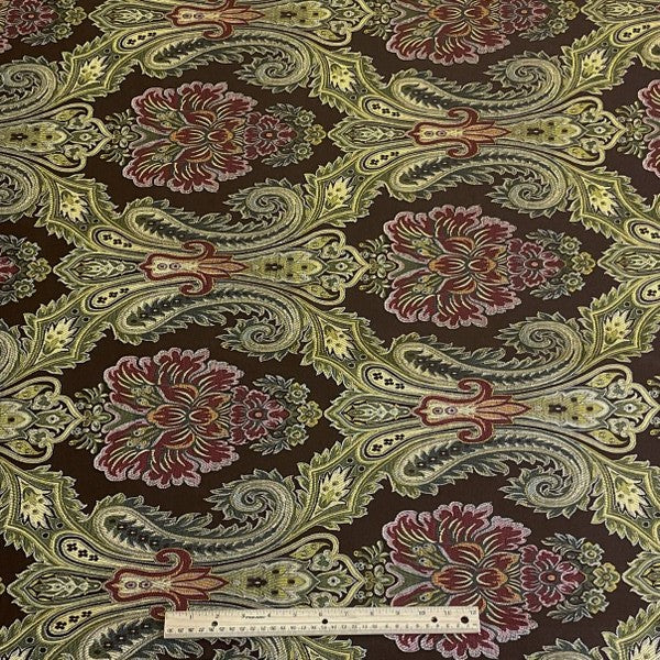 Burch Fabric Aretha Chocolate Upholstery Fabric