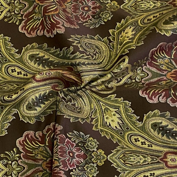 Burch Fabric Aretha Chocolate Upholstery Fabric