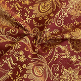 Burch Fabrics Liona Burgundy Upholstery Fabric