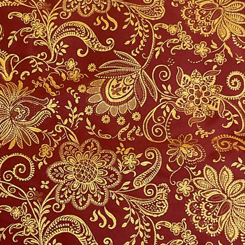 Burch Fabrics Liona Burgundy Upholstery Fabric