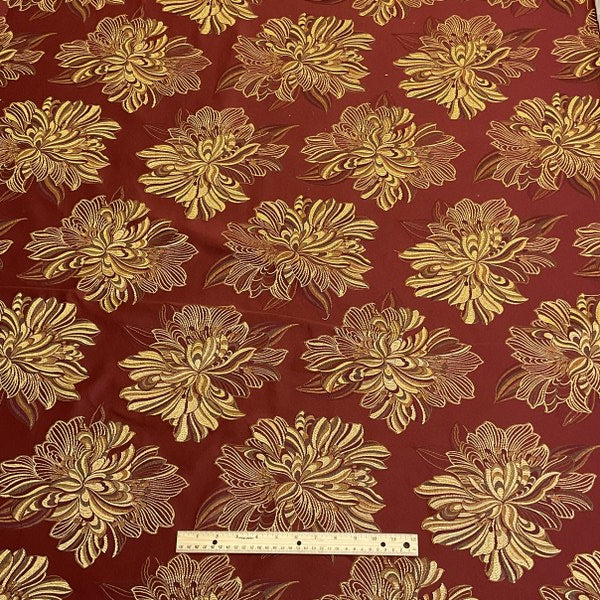 Burch Fabrics Chloe Scarlet Upholstery Fabric