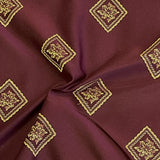 Burch Fabric Violia Wine Upholstery Fabric