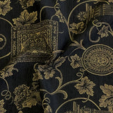 Burch Fabric Cameo Black Upholstery Fabric