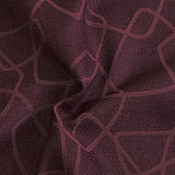 Burch Fabric Squiggle Burgundy Upholstery Fabric