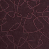 Burch Fabric Squiggle Burgundy Upholstery Fabric