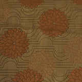 Burch Fabrics Mya Melon Abstract Floral Upholstery Fabric