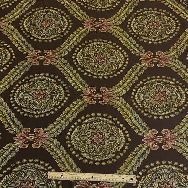Burch Fabrics Monarch Chocolate Upholstery Fabric