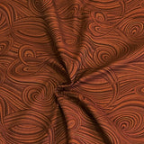 Burch Fabrics Maude Amber Abstract Design Upholstery Fabric