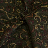 Burch Fabrics Randall Hunter Green Floral Upholstery Fabric