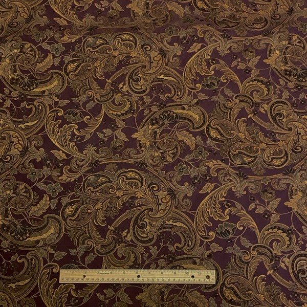 Burch Fabrics Chandra Eggplant Upholstery Fabric