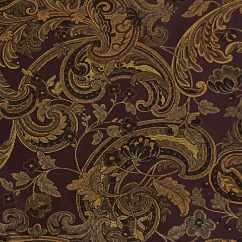 Burch Fabrics Chandra Eggplant Upholstery Fabric