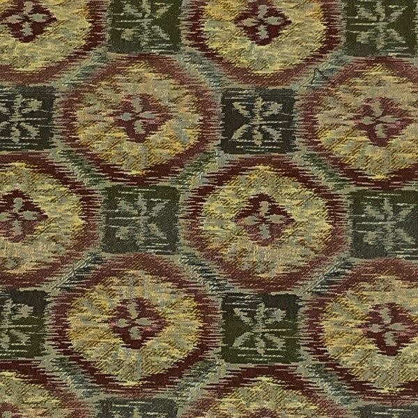 Burch Fabrics Ikat Olive Upholstery Fabric